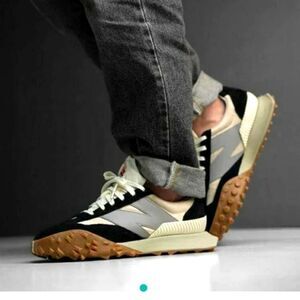 NEW BALANCE XC 72 Taupe and Black Men's Sneaker NWT